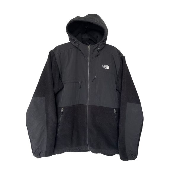 The North Face Other - The North Face Men’s Black Full Zip Hooded Denali Fleece Jacket Size Large